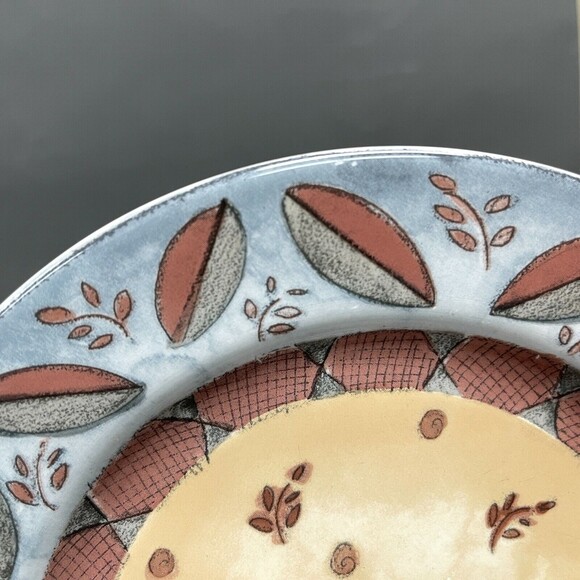 Coffee Shoppe by Sango Salad Plates Sue Zipkin Cinnamon Coffee Dark Roast Blend - Picture 6 of 9